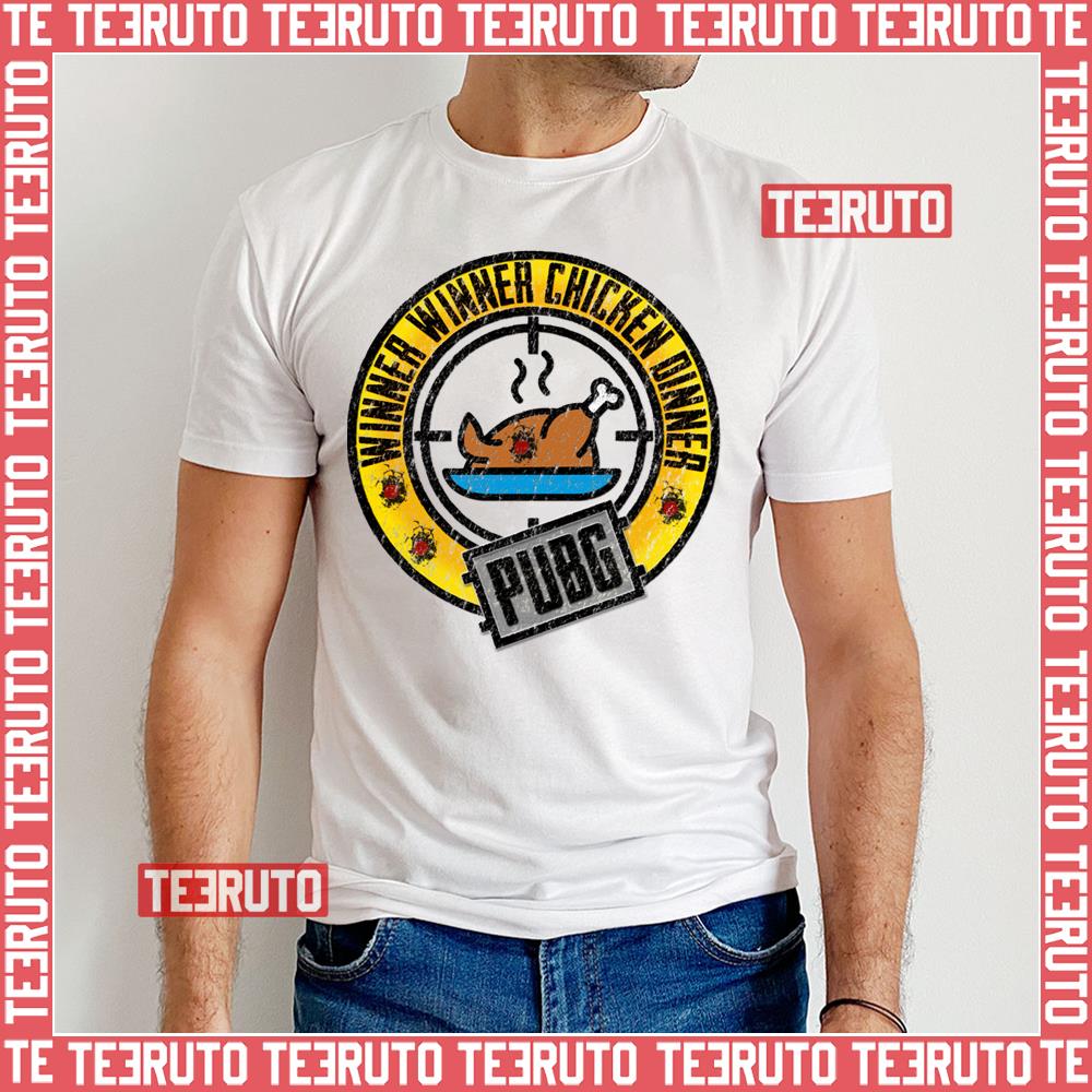 Battlegrounds Round Design Pubg Unisex T-Shirt