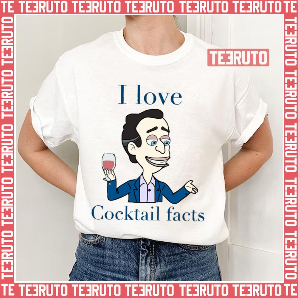 Big Mouth Cocktail Facts Unisex T-Shirt