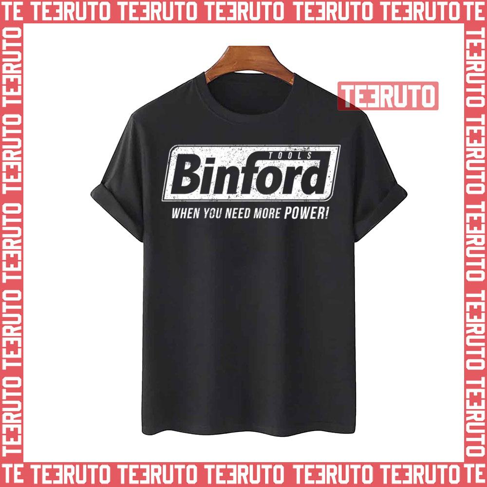 Binford Tools White Logo Unisex T-Shirt