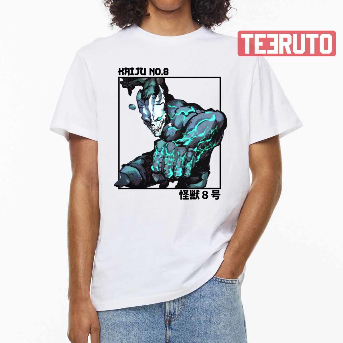 Black Green Monster Kaiju No8 Art Unisex T-Shirt