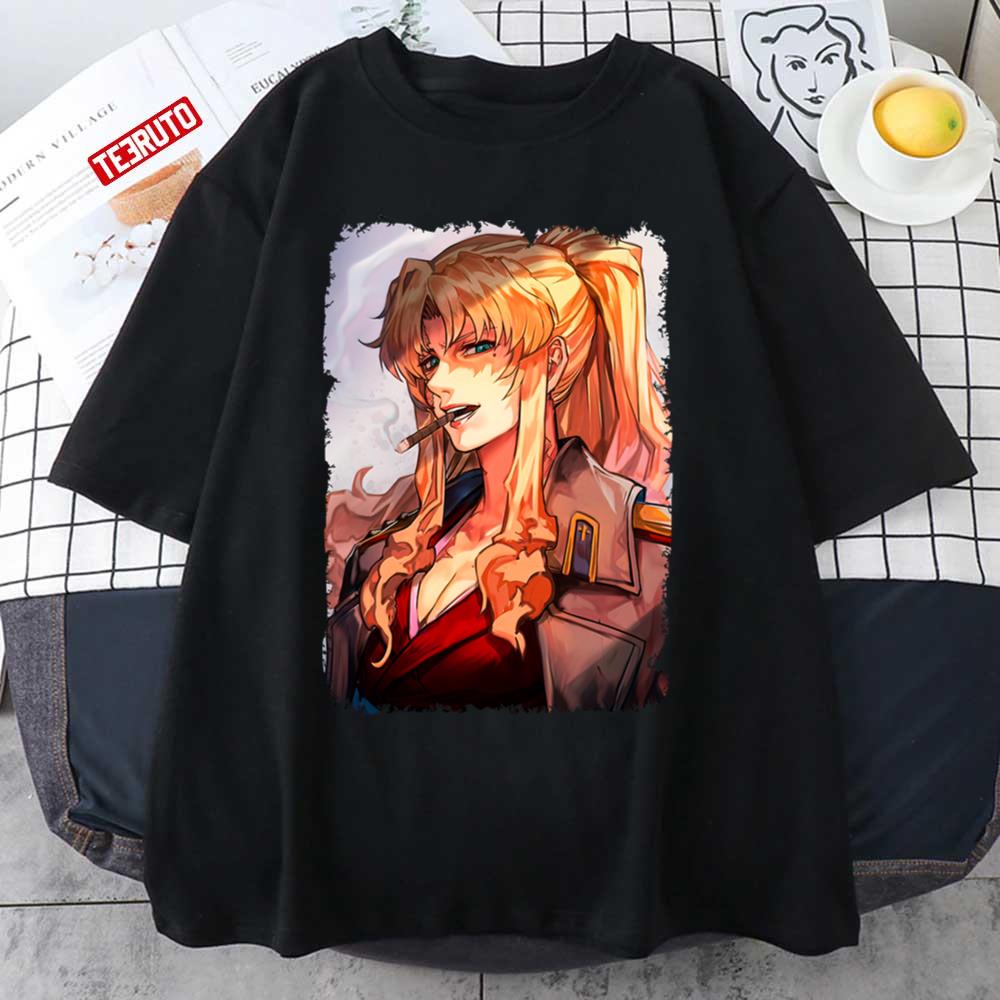 Black Lagoon Balalaika Smoking Girl Unisex T-Shirt
