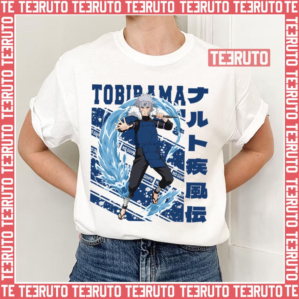 Blue Design Tobirama Senju Naruto Shippuden Unisex T-Shirt