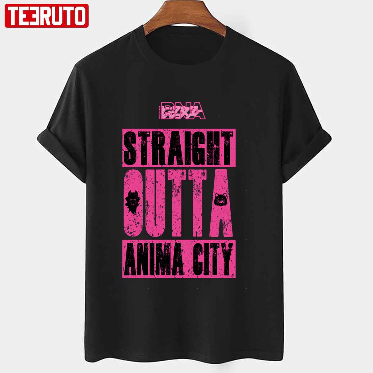 Bna Straight Outta Anima City Brand New Animal Unisex T-Shirt