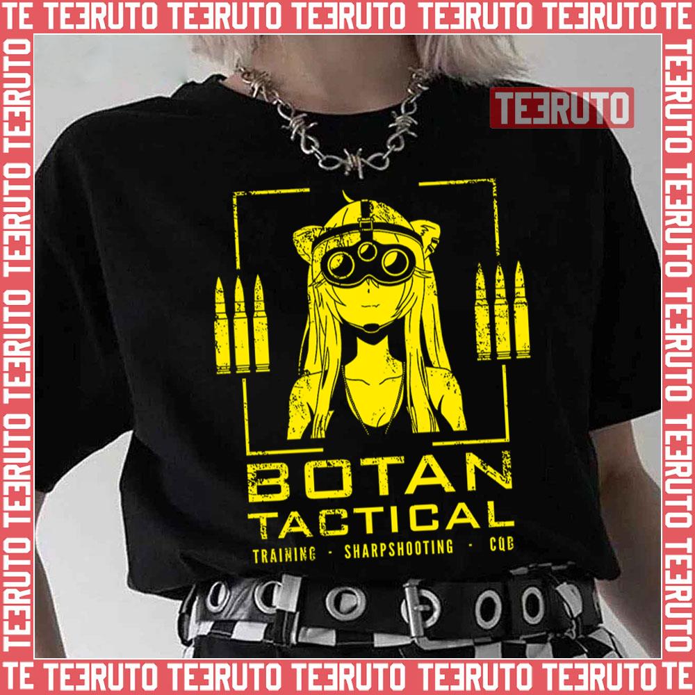 Botan Tactical Yellow Hololive Unisex T-Shirt