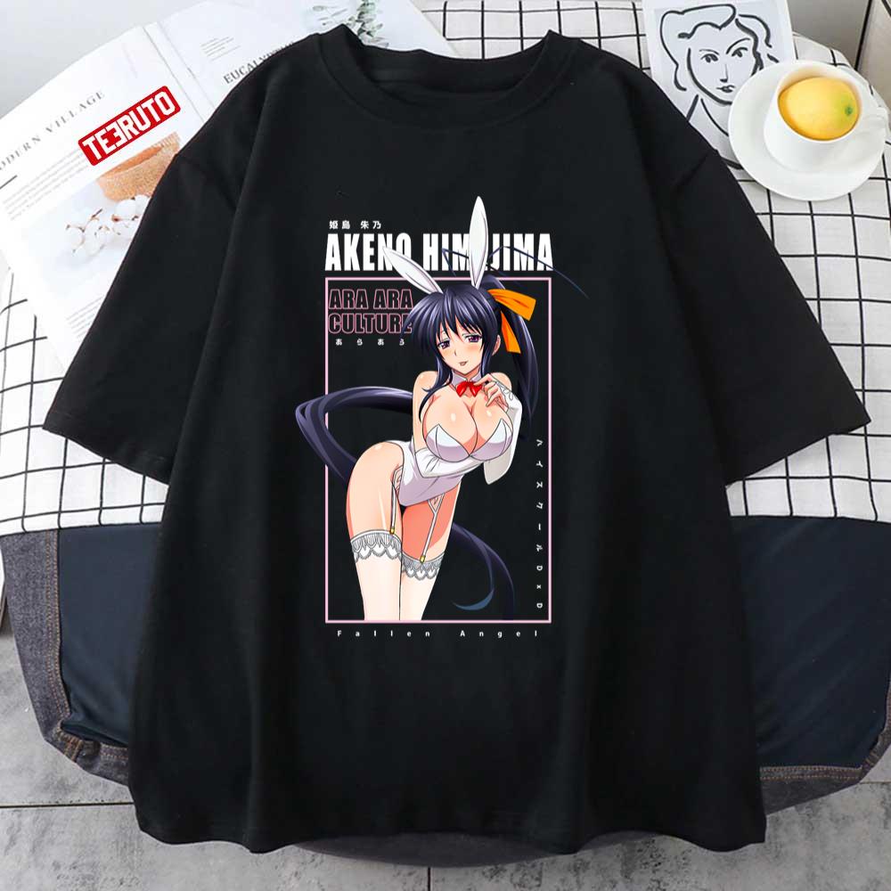 Bunny Akeno Himejima High School Dxd Sexy Girl Art Unisex T-shirt