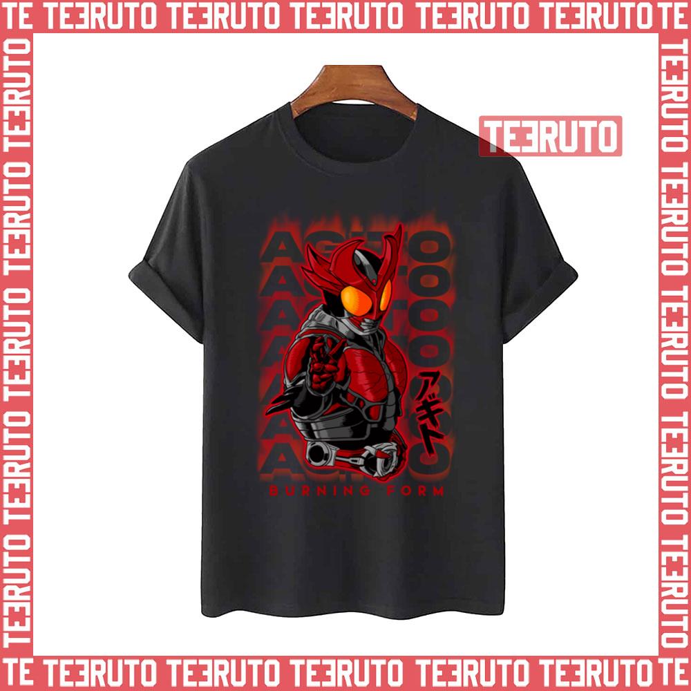 Burning Form Agito Kamen Rider Agito Unisex T-Shirt