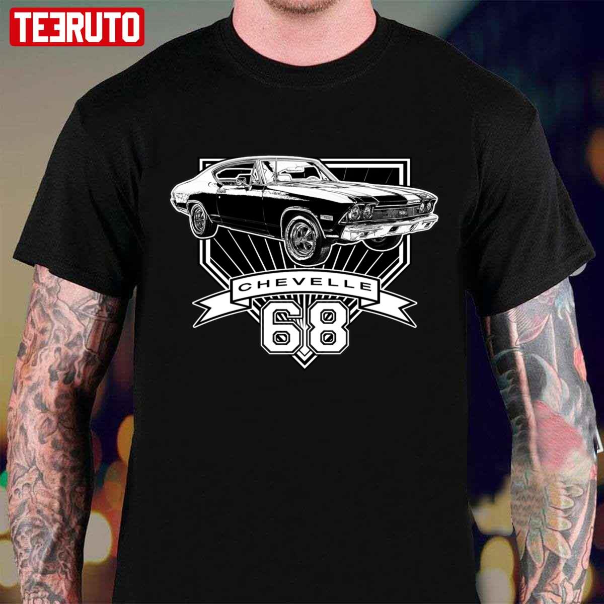 Car Lovers 1968 Chevelle Unisex T-shirt