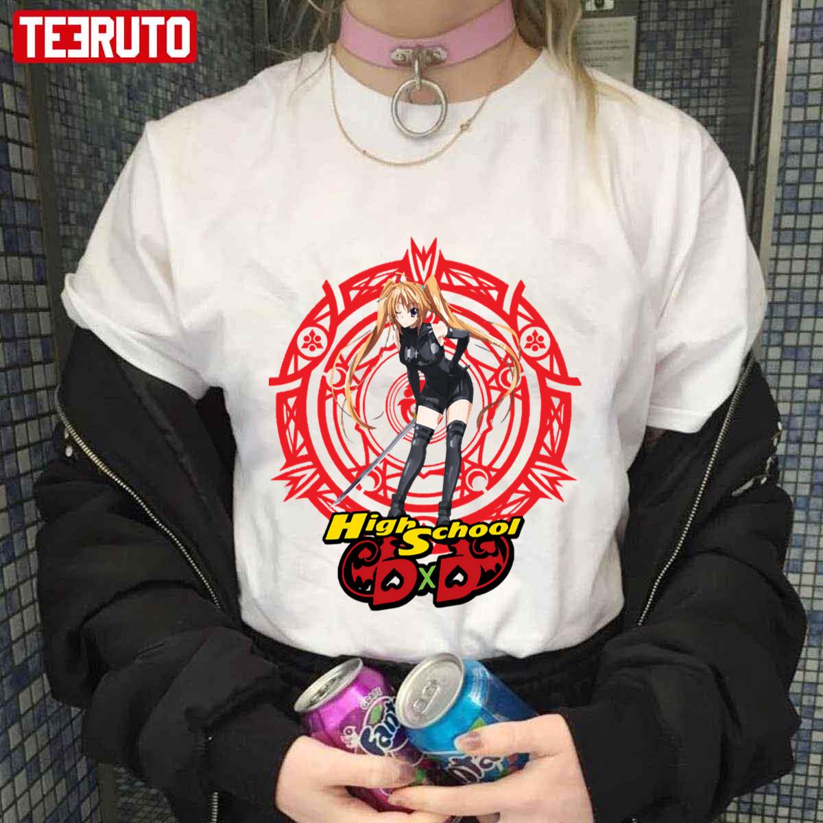 Character Irina Shido Of High School Dxd Anime Logo Unisex T-shirt