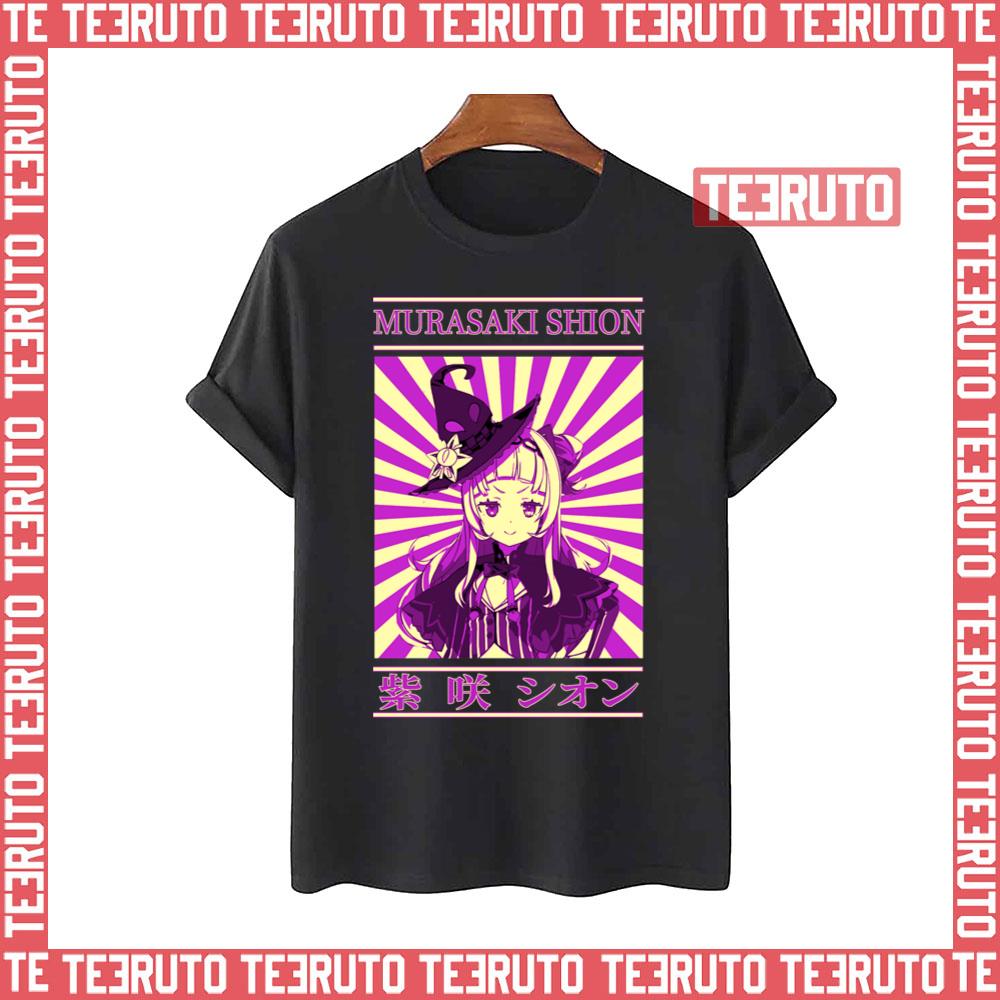 Character Murasaki Shion Hololive Unisex T-Shirt