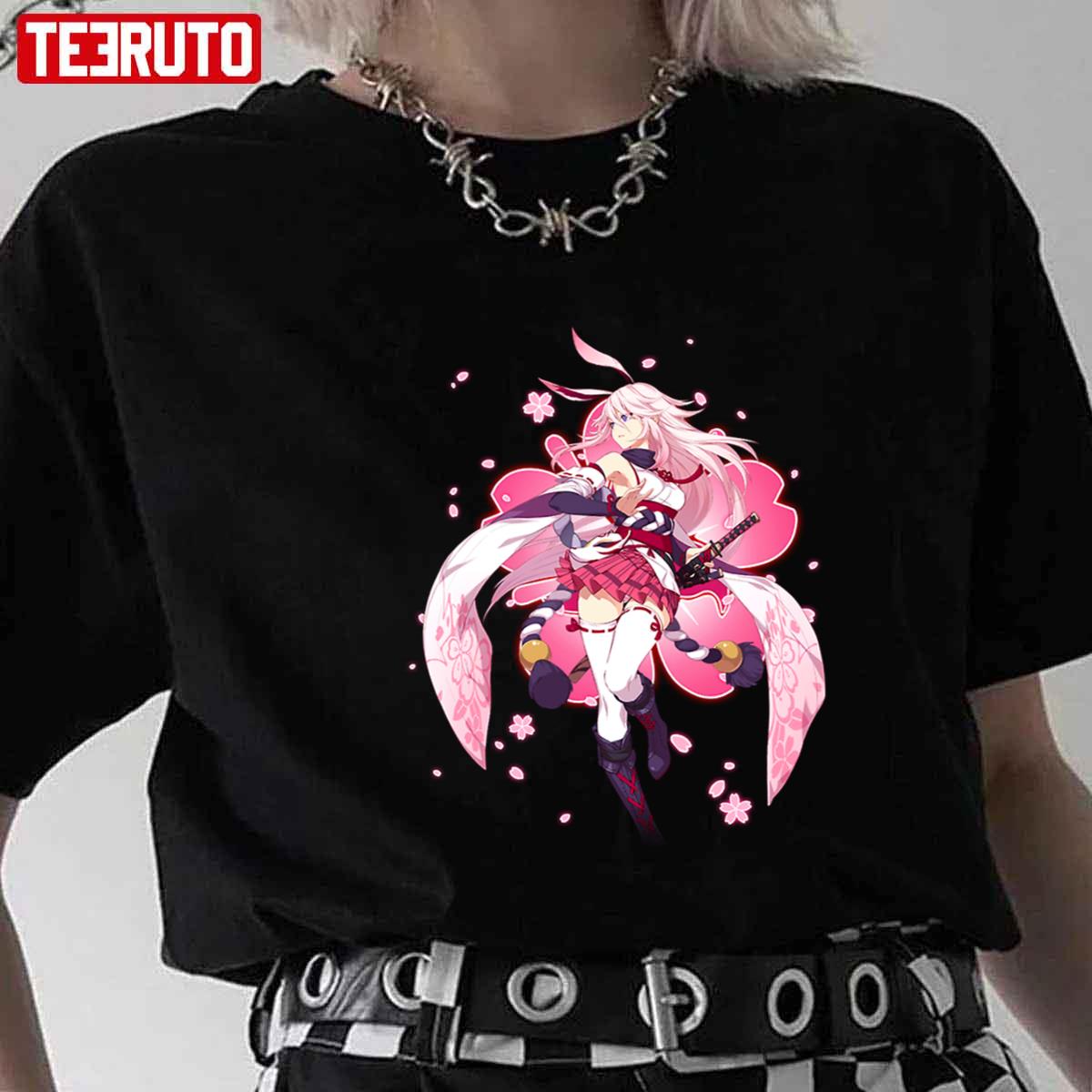 Cherry Blossom Honkai Impact 3rd Cute Art Unisex T-Shirt