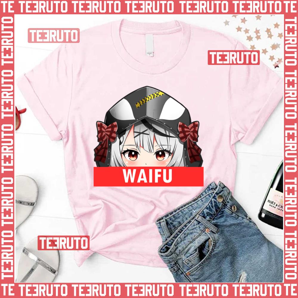 Chloe Holox Fan Made Sticker V2 Sakamata Chloe Waifu Shir Hololive Unisex T-Shirt