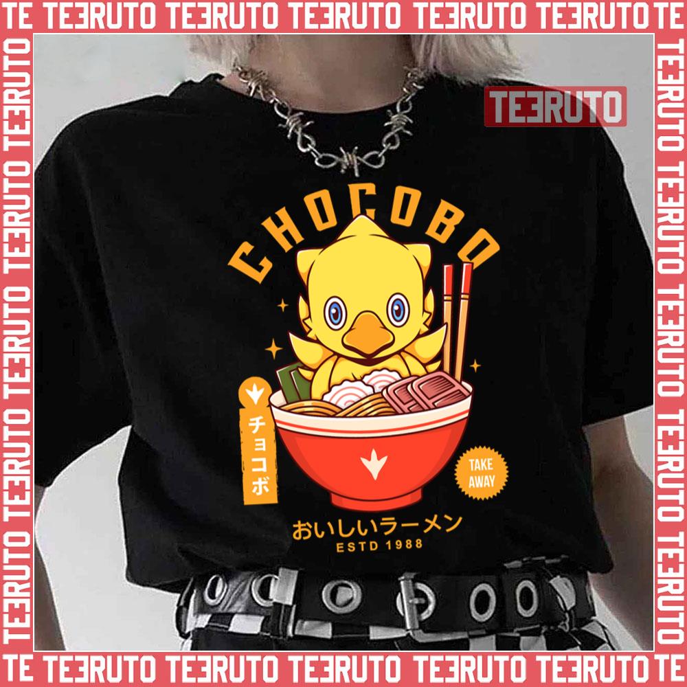 Chocobo Delicious Ramen Unisex T-Shirt
