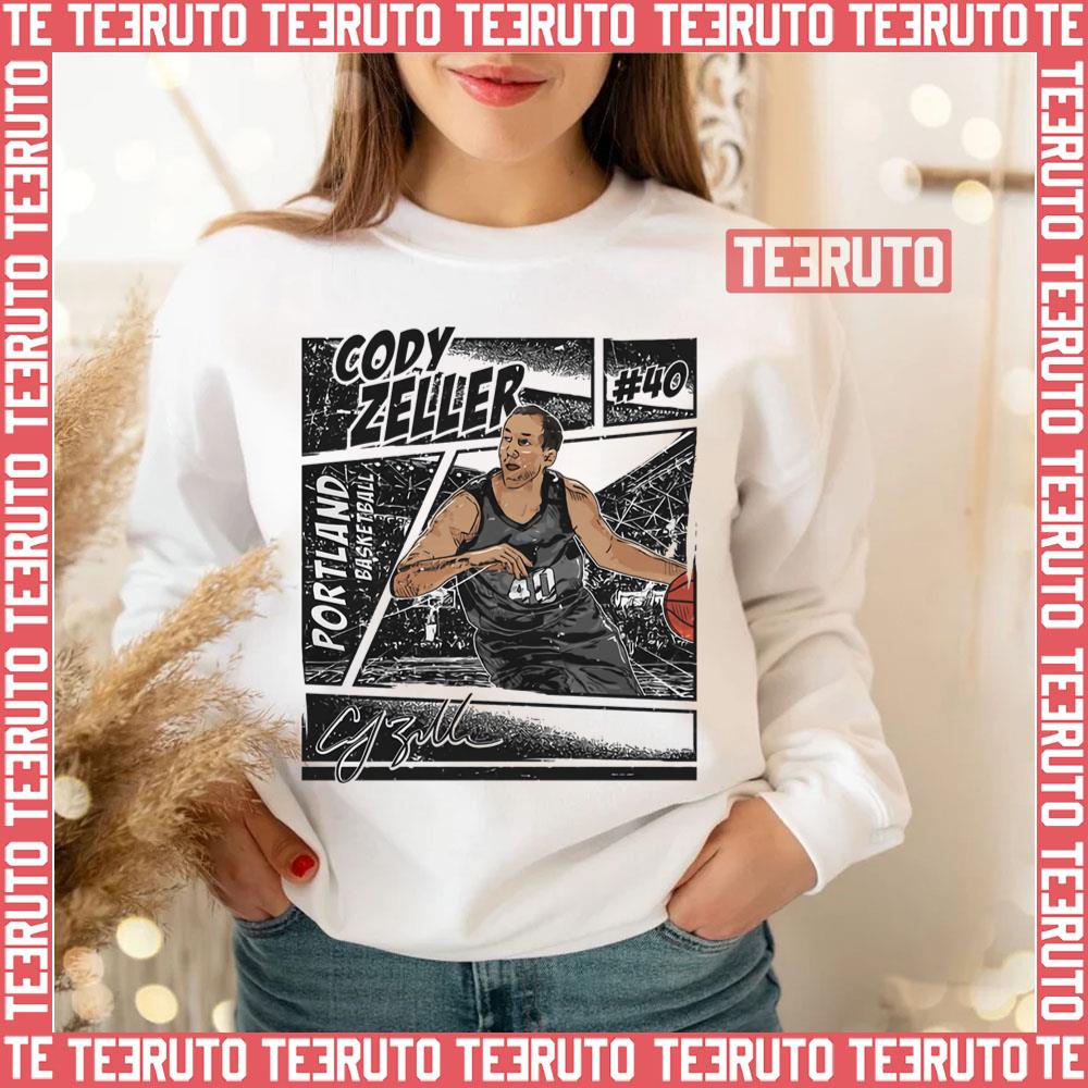 Cody Zeller Comic Basketball Art Unisex T-Shirt