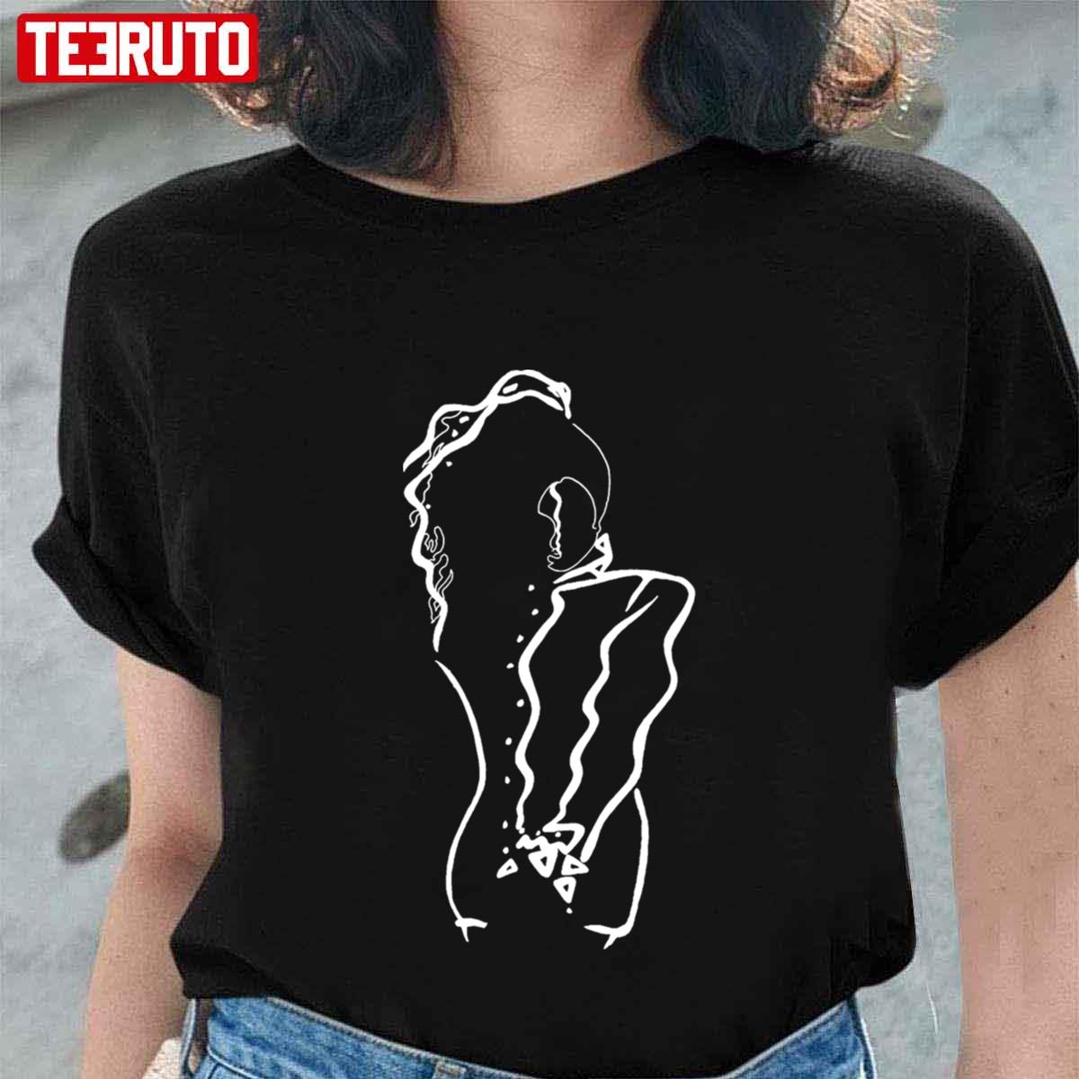 Control Janet Jackson Line Art Unisex T-shirt