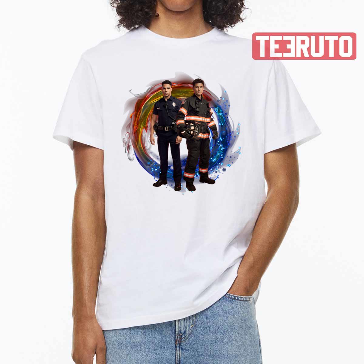 Couple 911 Lone Star Tarlos Unisex T-Shirt