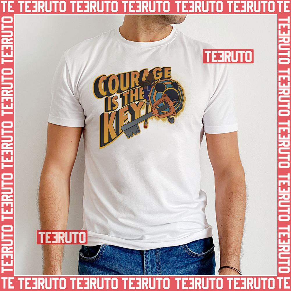 Courage Is The Key Kingdom Hearts Unisex T-Shirt