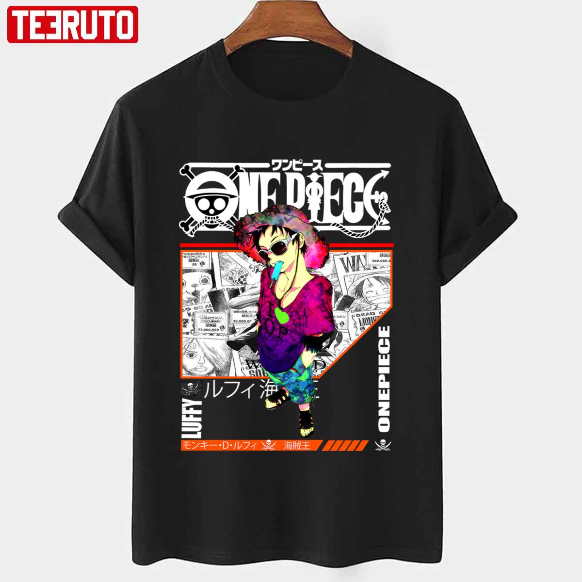 Dope Luffy One Piece Manga Unisex T-Shirt - Teeruto