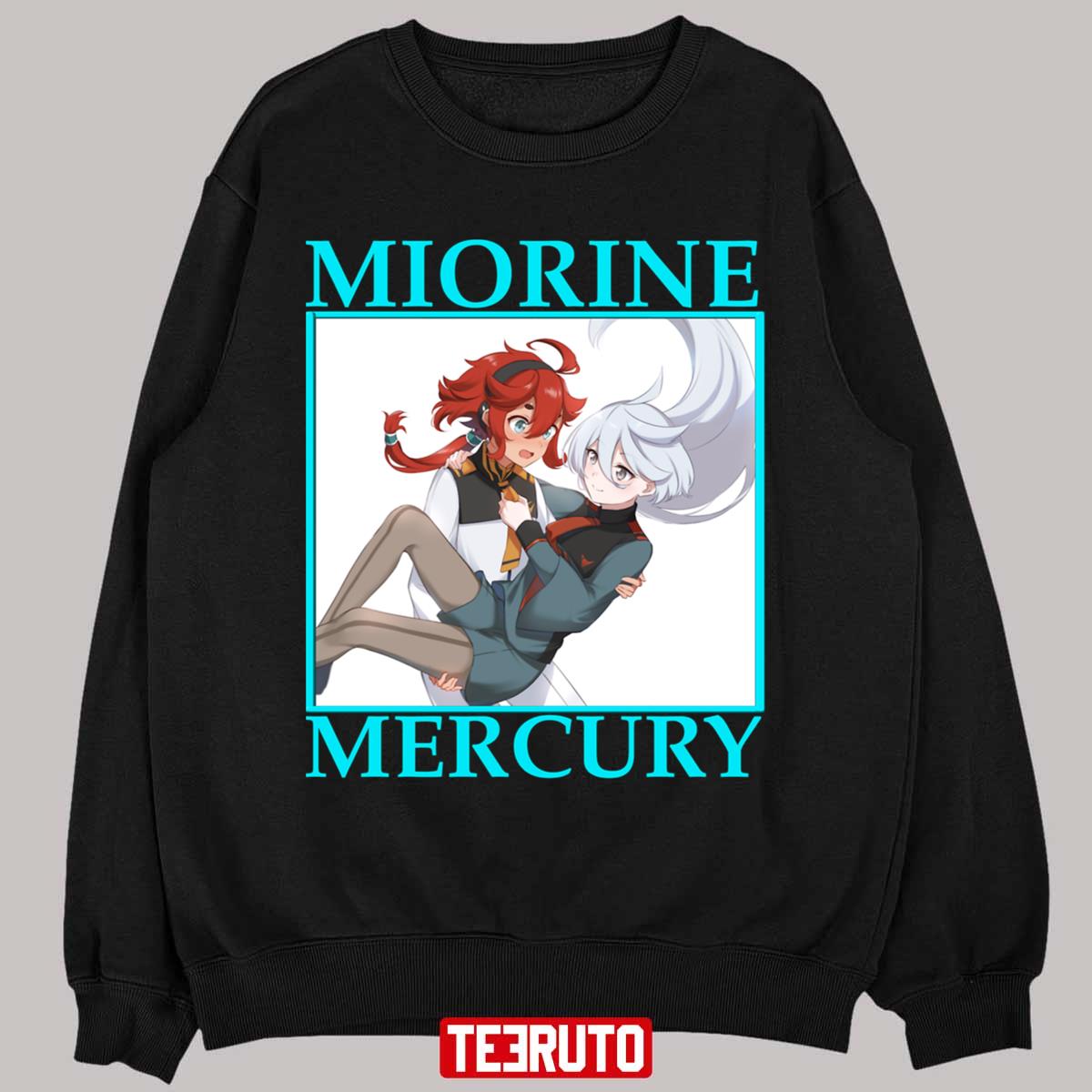 Duo Mercury Suletta And Rembran Miorine Kidou Senshi Gundam Unisex T-Shirt