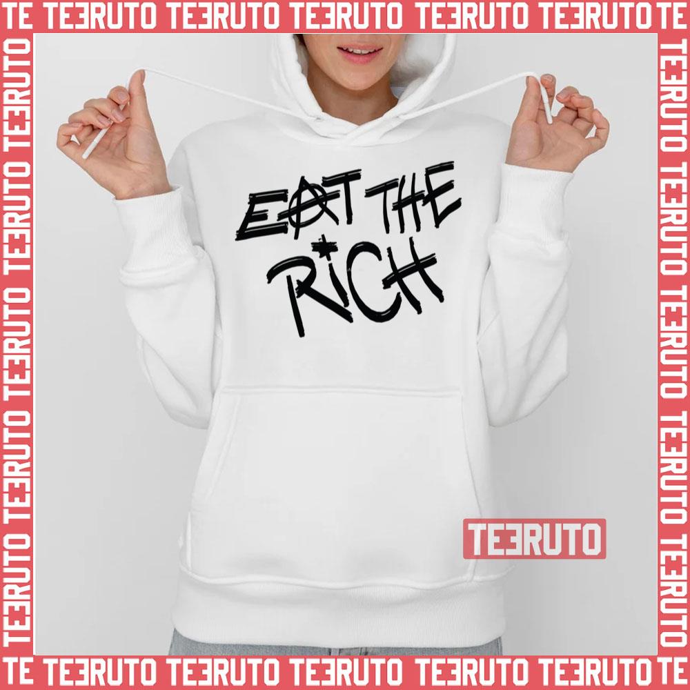 Eat The Rich Text Design Aerosmith Unisex T-Shirt