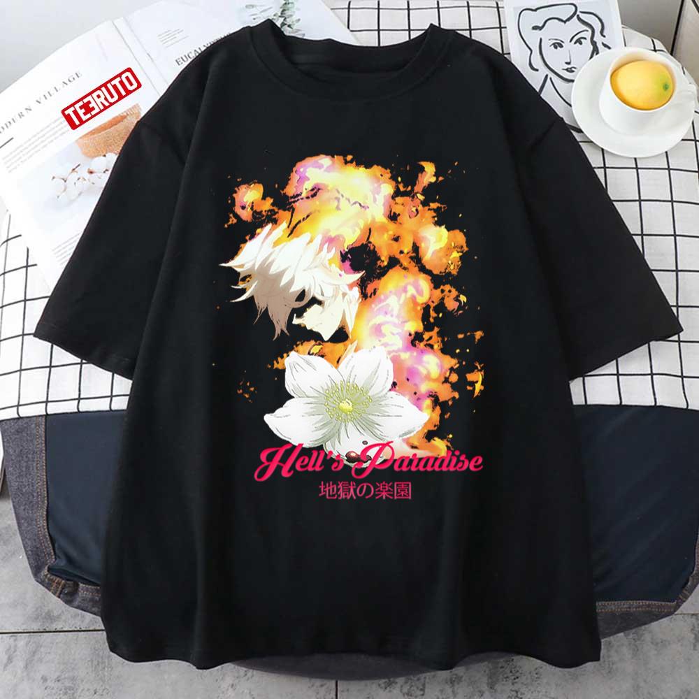 Everbloom Anime Manga Hell's Paradise Jigokuraku Unisex T-Shirt