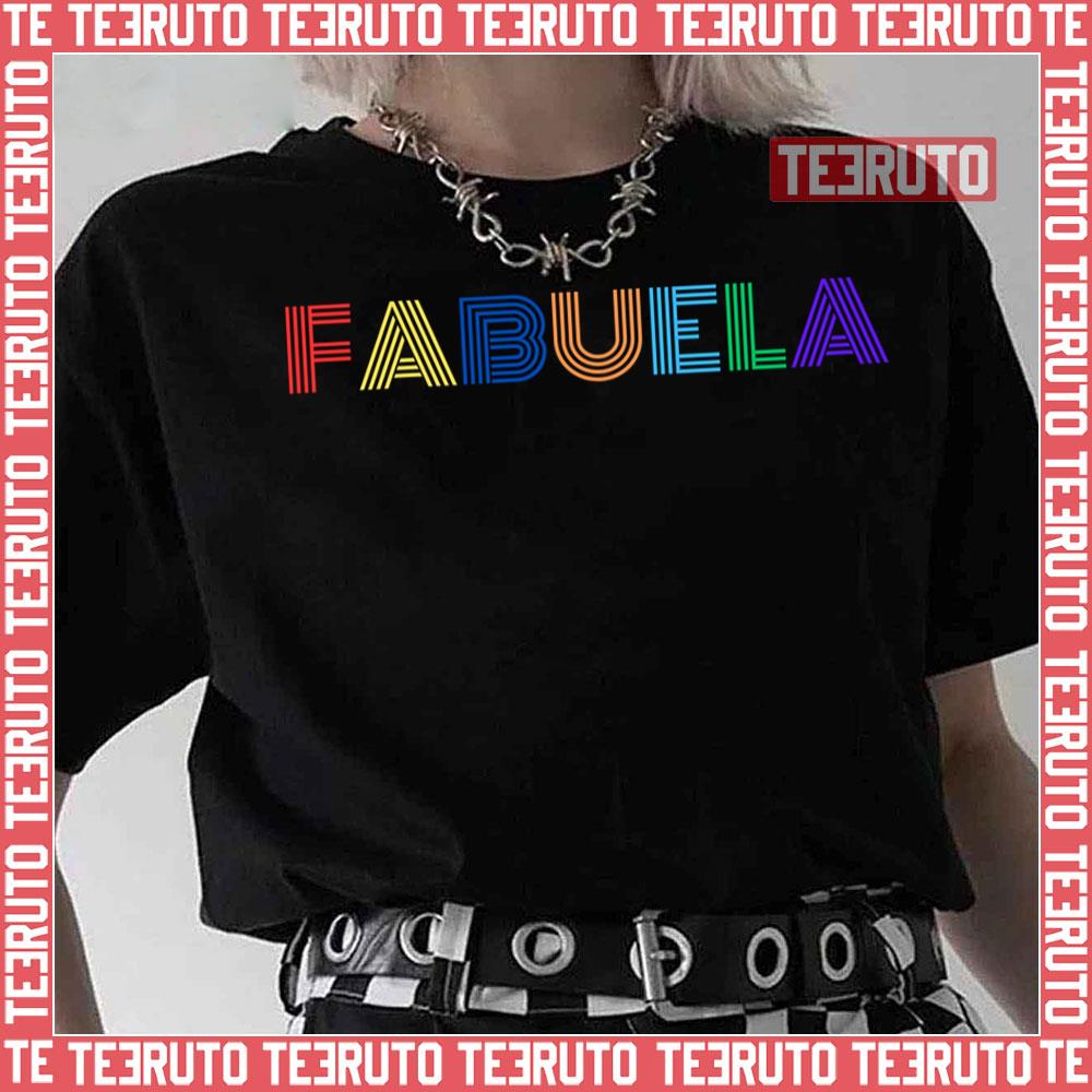 Fabuela Colored Design Unisex T-Shirt
