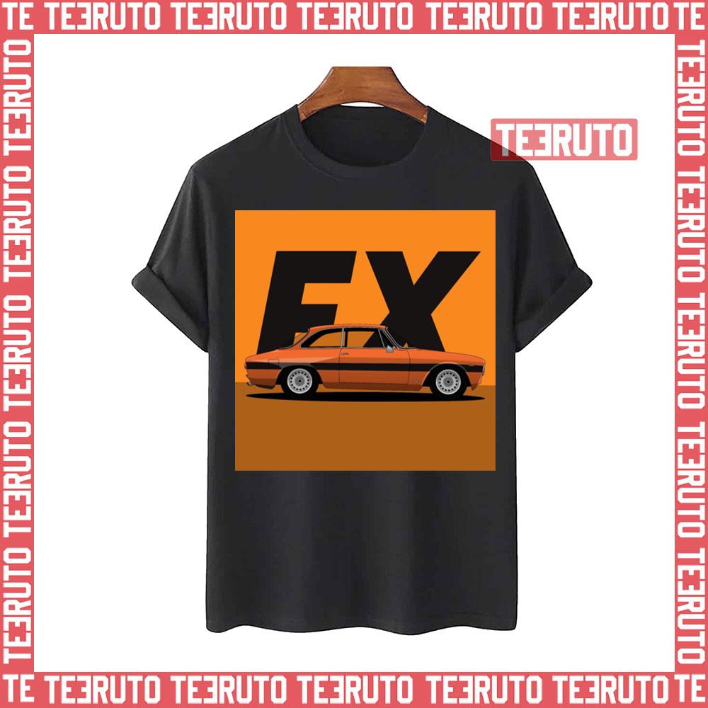 Fast X Orange Graphic Unisex T-Shirt