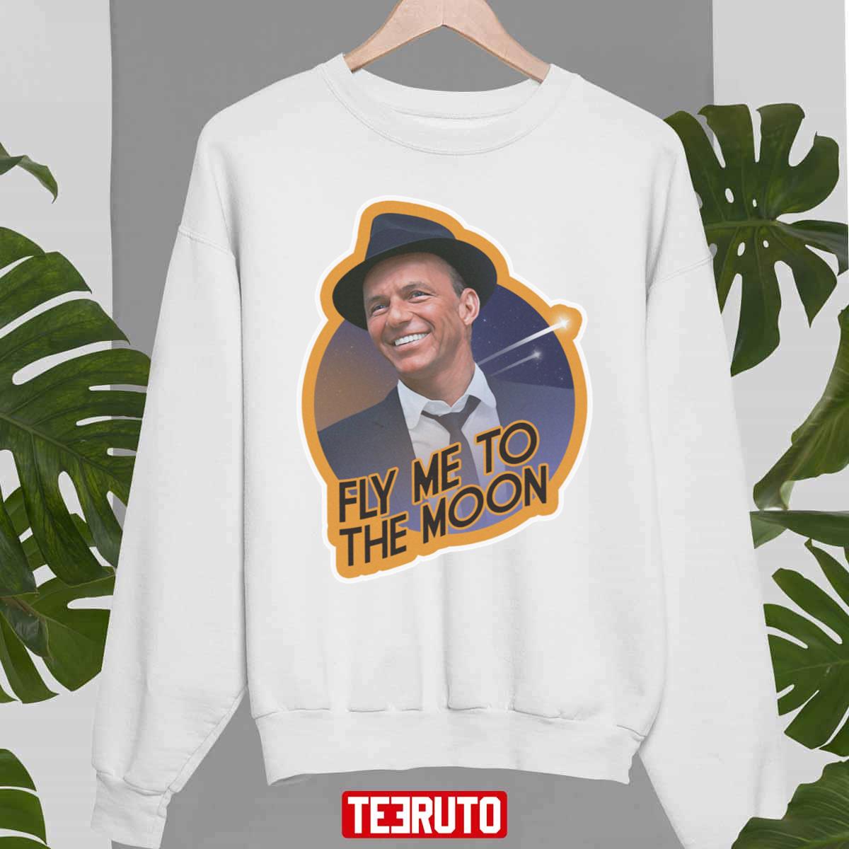 Frank Sinatra Fly Me To The Moon Vintage Unisex T-Shirt