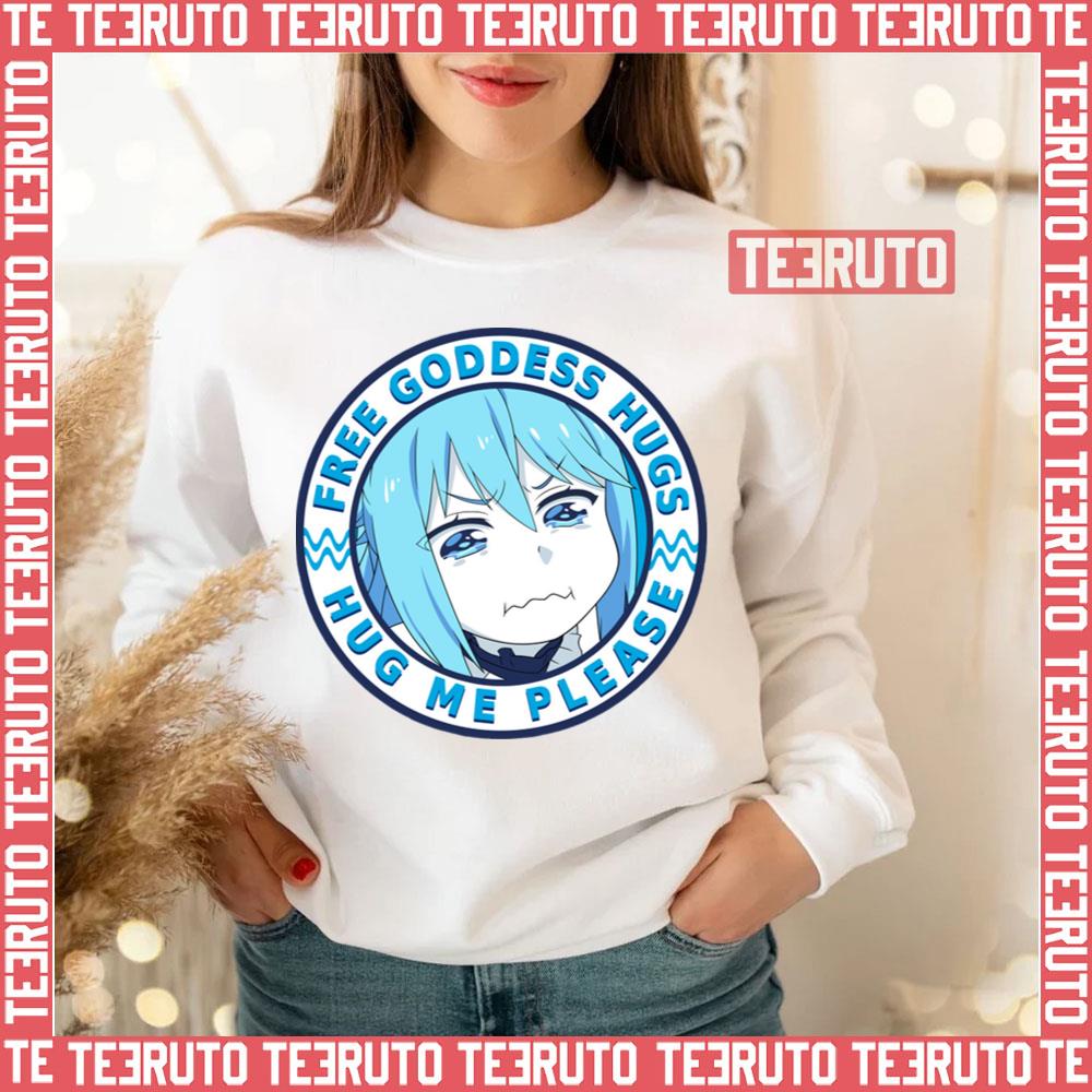Free Goddess Hugs Konosuba Unisex T-Shirt