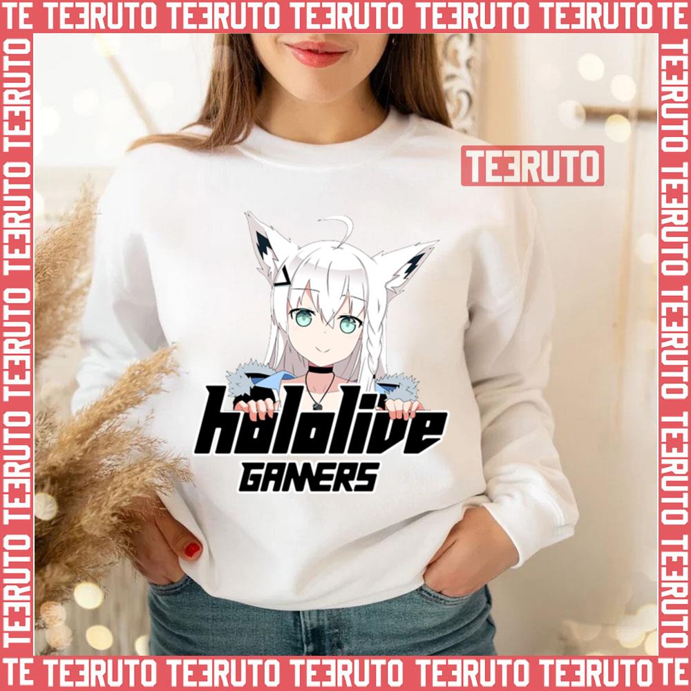 Fubuki Shirakami 1 Hololive Cat Ears Unisex Sweatshirt