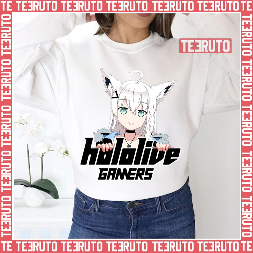 Fubuki Shirakami 1 Hololive Cat Ears Unisex Sweatshirt