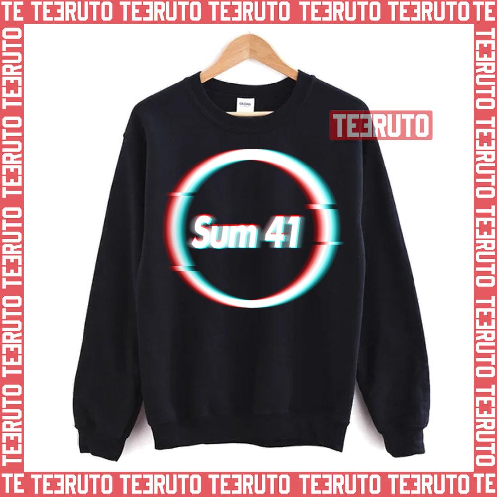 Glitch Art Sum 41 2023 Tour Unisex T-Shirt