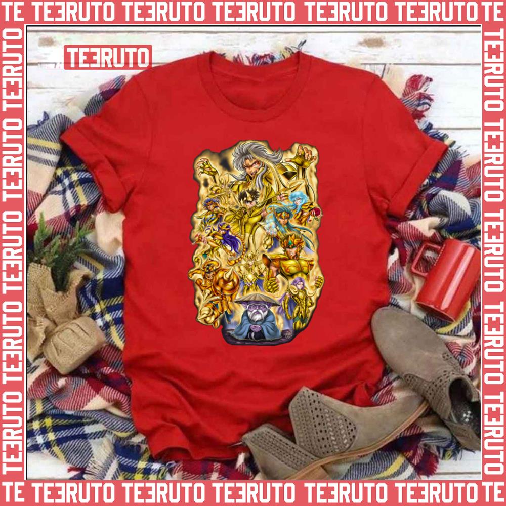 Gold Saints Art Knights Of The Zodiac Unisex Sweatshirt