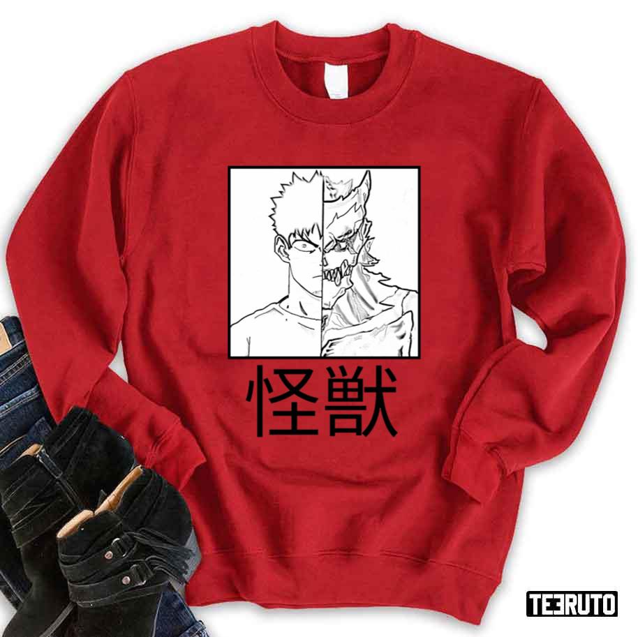 Half Of Face Kaiju No 8 Kafka Hibino Unisex T-Shirt