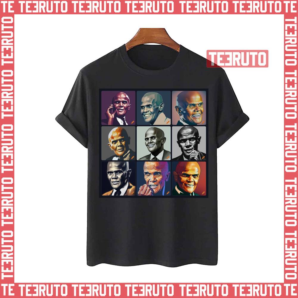 Harry Belafonte Pictures Of Unforgettable Musicians Unisex T-Shirt