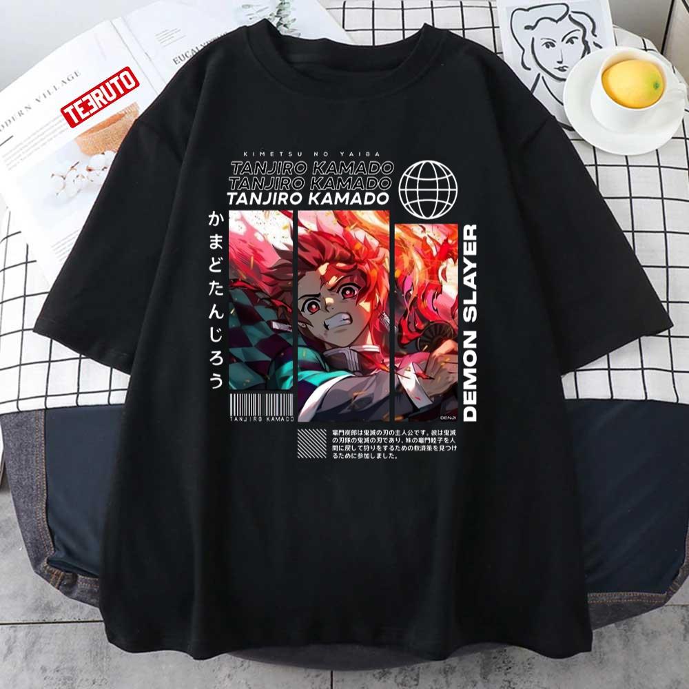 Heat Wave Demon Slayer Tanjiro Kamado Anime Unisex T-Shirt