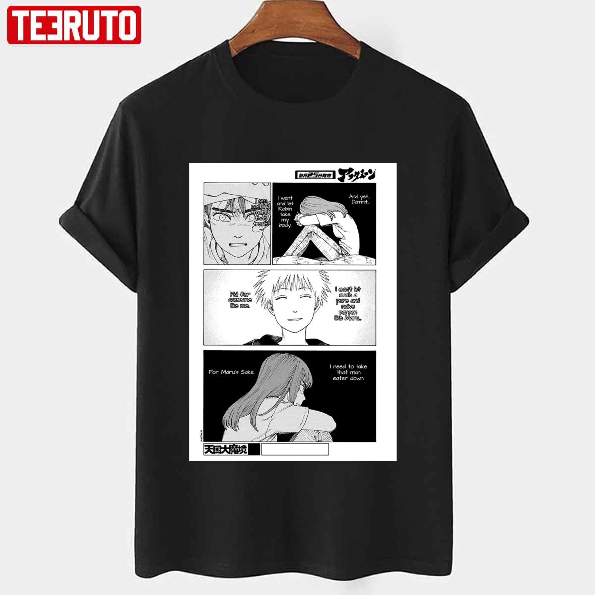 Unisex Tengoku Daimakyou Anime T-shirt gráfica, Heavenly Delusion Maru,  Camisetas de manga curta extragrande, Streetwear casual, Y2K - AliExpress