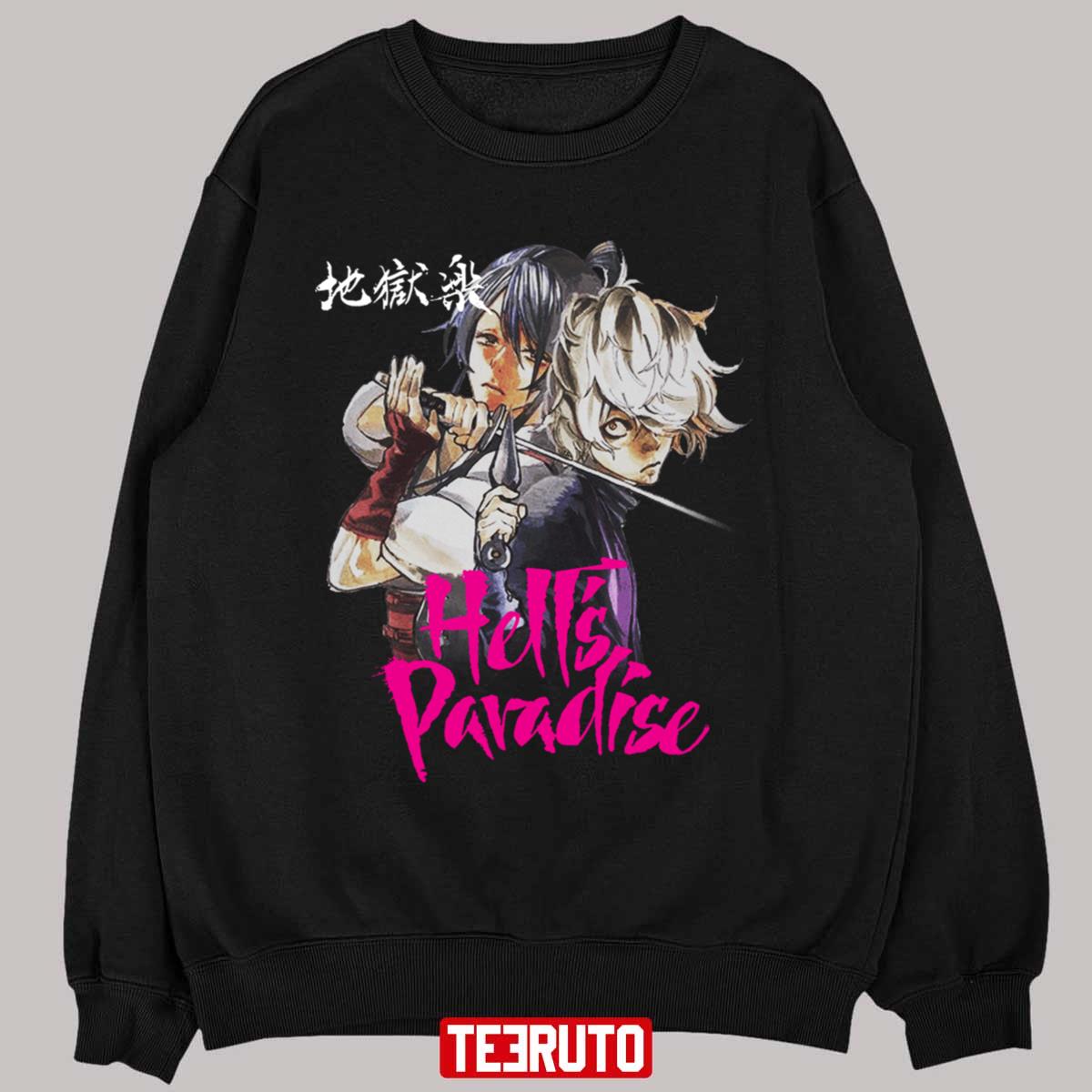 Gabimaru Hell's Paradise Jigokuraku Anime T Shirt For Women Men