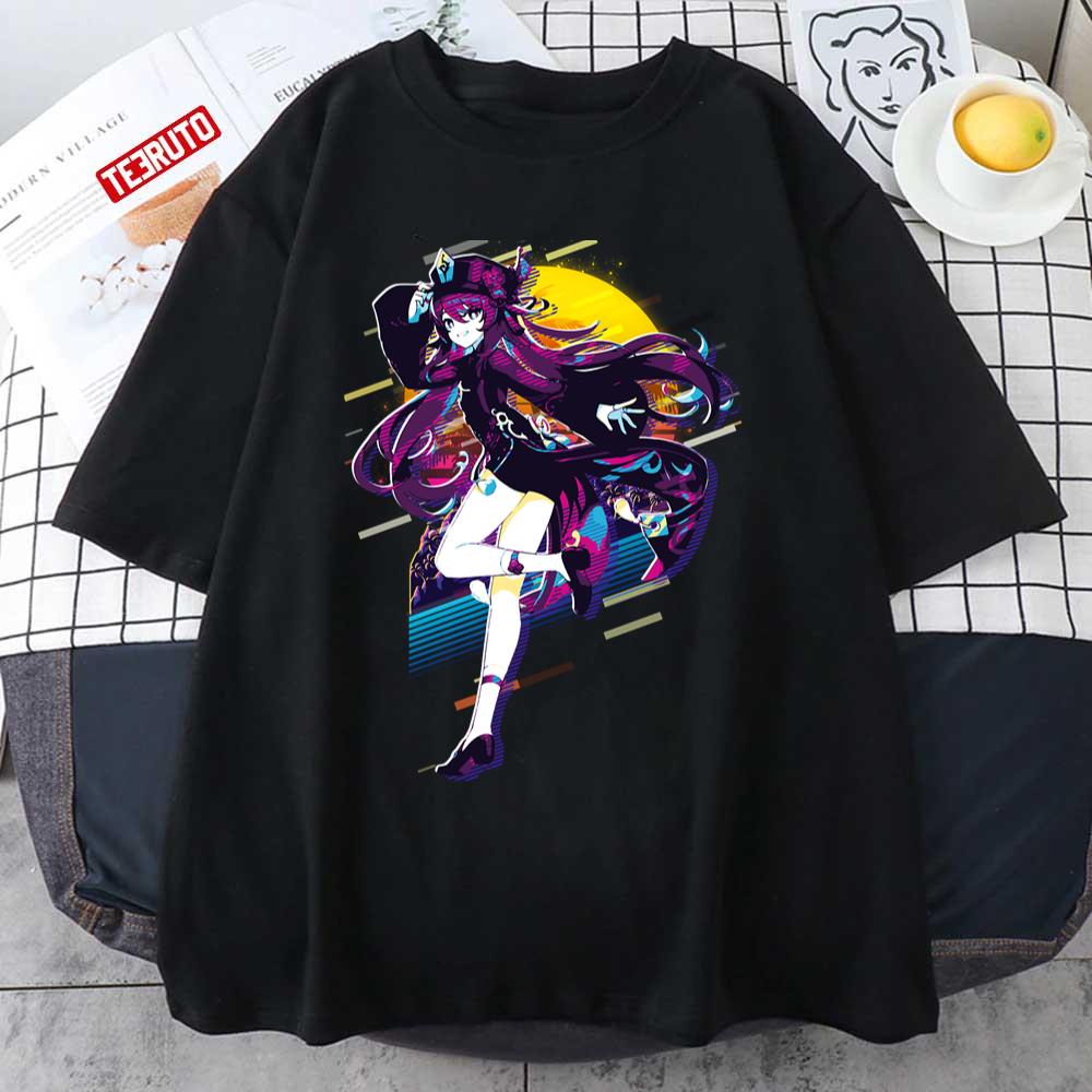 Hu Tao Genshin Impact 80s Retro Unisex T-shirt