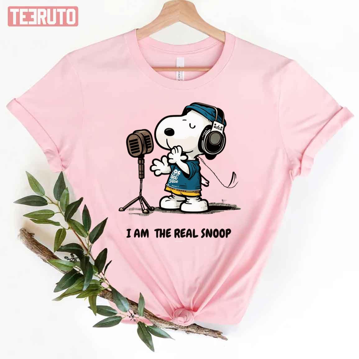 I Am The Real Snoop Snoop Dogg Snoopy Unisex T-Shirt