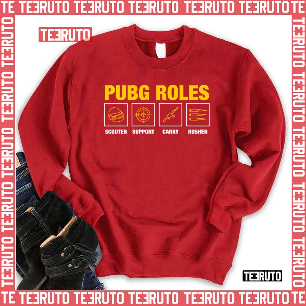 Icons Of Pubg Roles Unisex T-Shirt