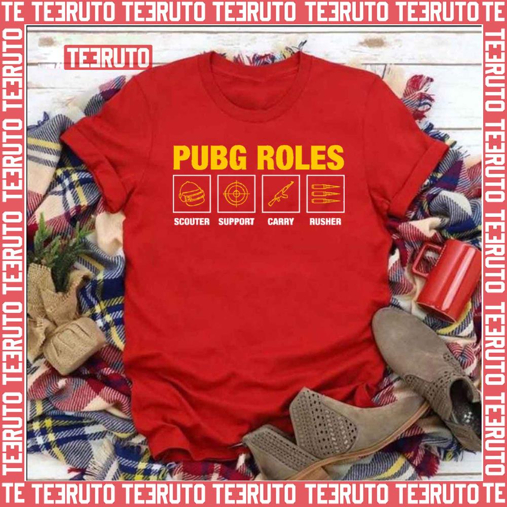 Icons Of Pubg Roles Unisex T-Shirt