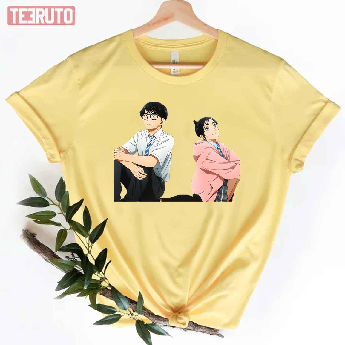 Isaki Magari And Ganta Nakami Insomniacs After School Unisex T-Shirt