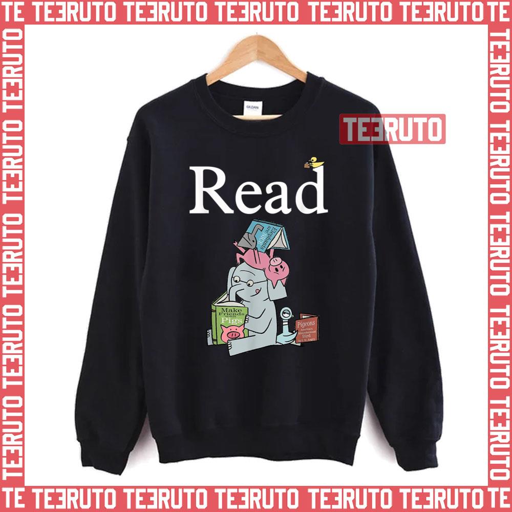 It's A To Read A Book Elephant And Piggie Unisex T-Shirt