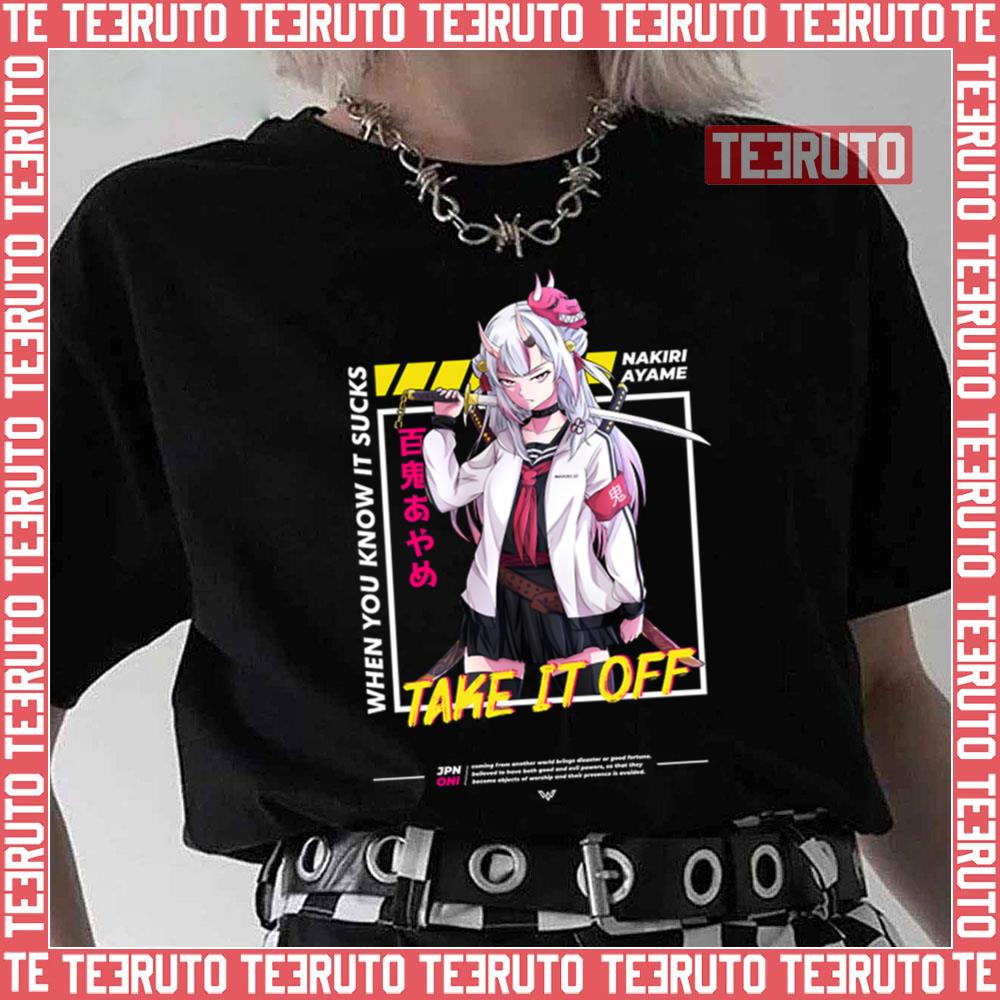 Japan Nakiri Ayame Hololive Unisex T-Shirt