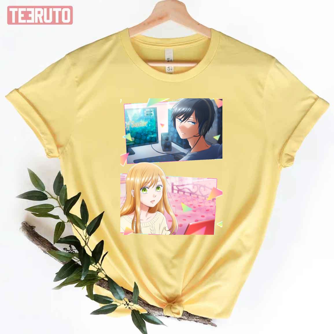 Japanese Shonen Manga My Love Story With Yamada Kun At Lv999 Unisex T-Shirt