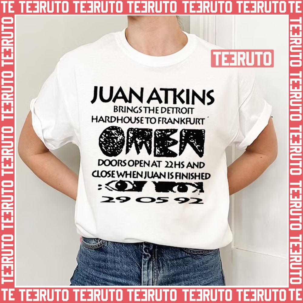 Juan Atkins Flyer Unisex T-Shirt