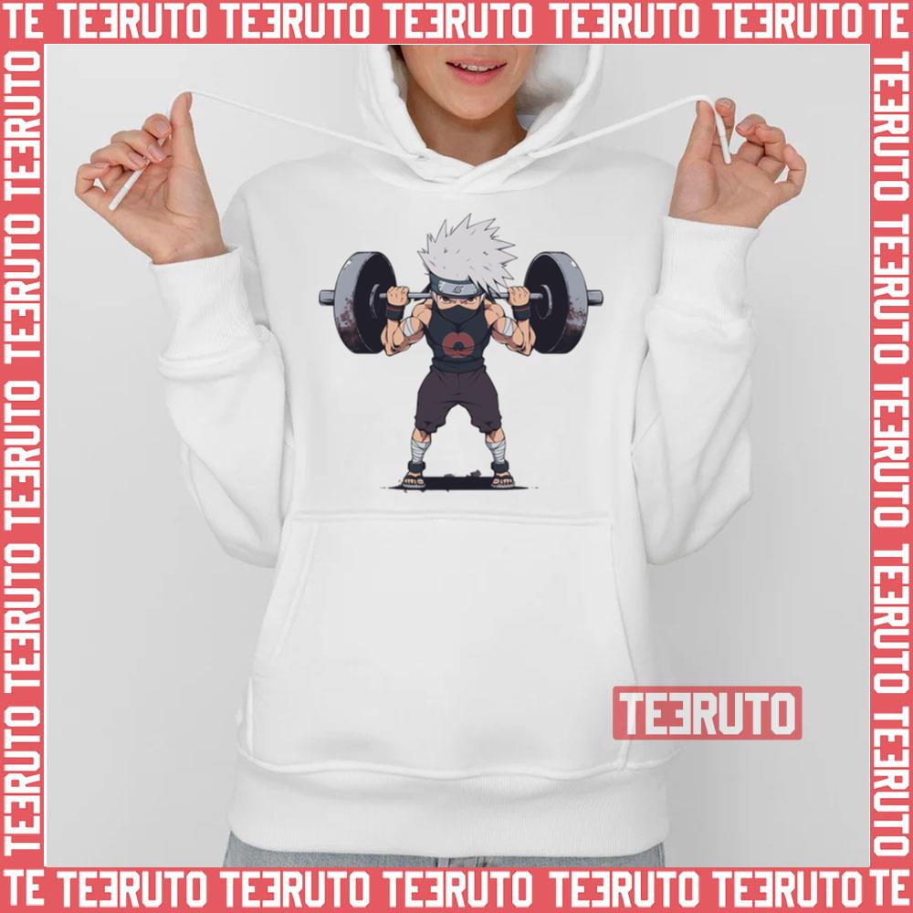 Kakashi At Gym Naruto Shippuden Unisex T-Shirt