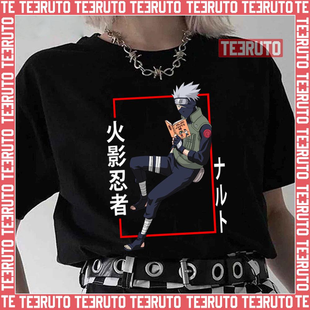 Kakashi Hatake Anime Character Naruto Shippuden Unisex T-Shirt