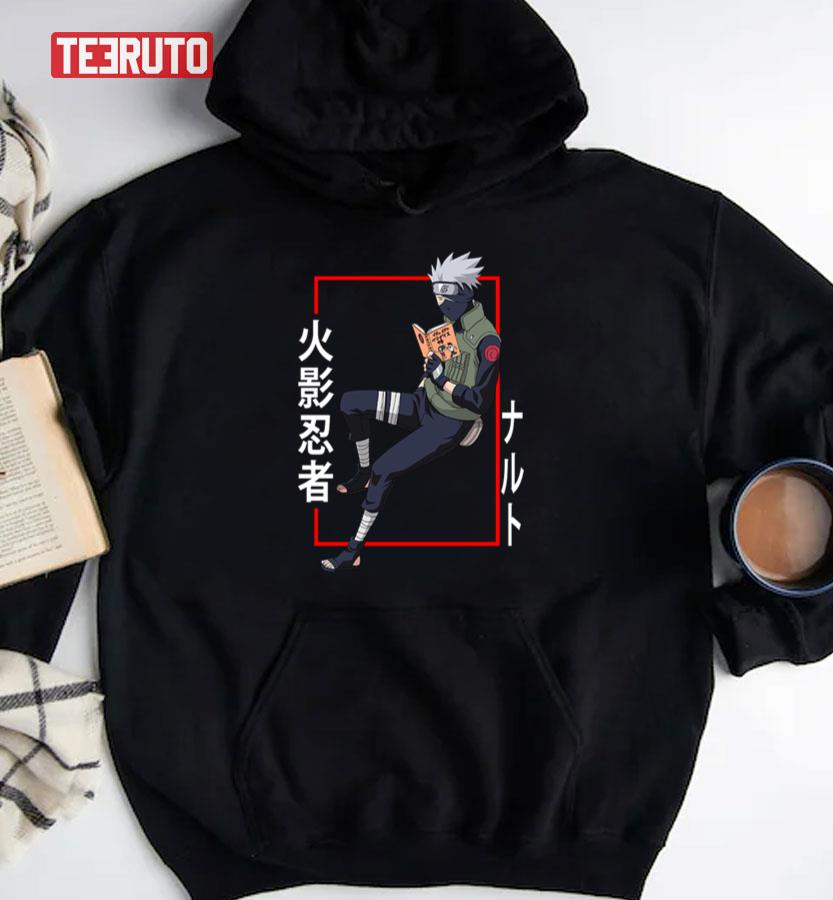 Kakashi Hatake Anime Character Naruto Shippuden Unisex T Shirt Teeruto