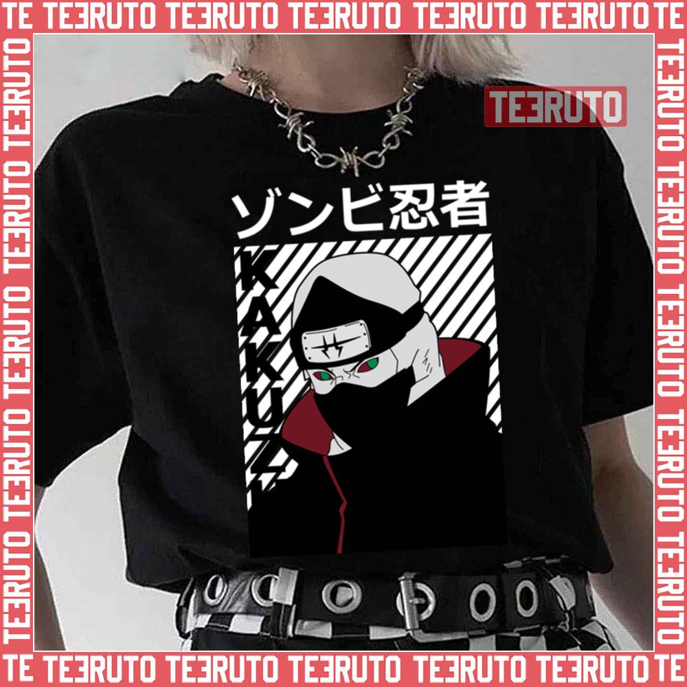 Kakuzu Kanji Graphic Naruto Shippuden Unisex T-Shirt